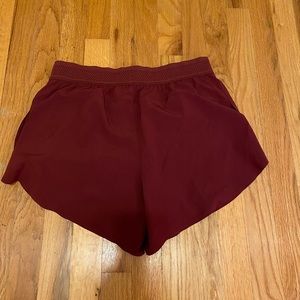 Red avia athletic shorts